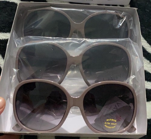 Women's sunglasses in mauve with smoke lenses - photo 3