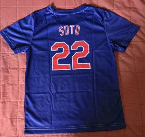 Meets Juan Soto #22 New York Kids' T-Shirt, Size 6, Unisex - photo 3