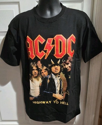 ACDC Highway to Hell Men's T-Shirt Size L - photo 3
