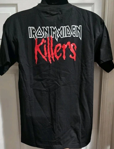 Metallica Iron Maiden Killers T-shirt L Distressed Single Stitch - photo 2