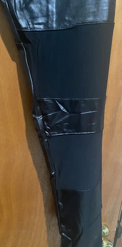 NEILIXIL Lady Leather Pants Shiny Black XL - photo 2