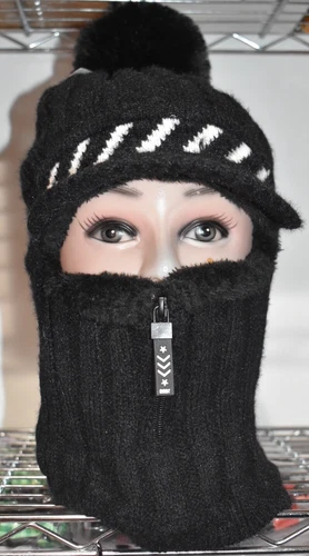 Women's Winter Hat with Visor and Jumpsuit - One Size