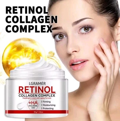 Retinol Lifting Firming Cream Collagen Smooth Wrinkles Face Crea - photo 2