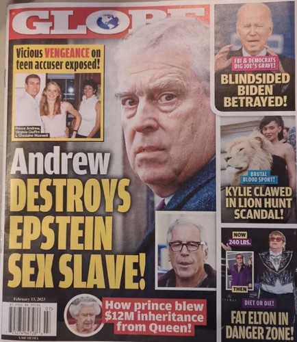 Globe Andrew Epstein Sex Slave Prince Inheritance