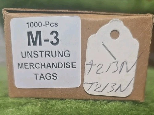 Blank Price Tags for Jewelry & Retail (1000 ct)
