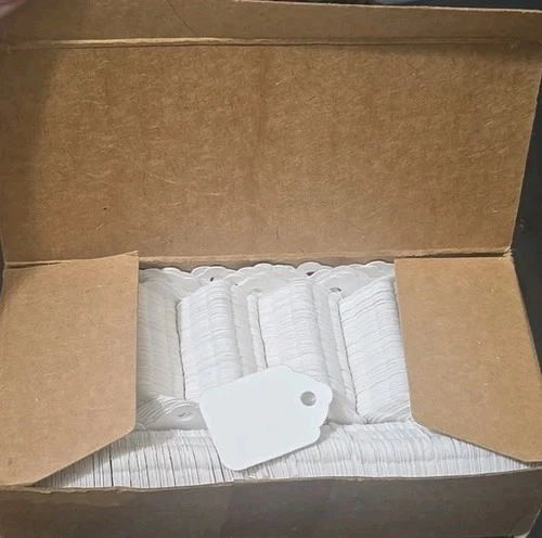 Blank Price Tags for Jewelry & Retail (1000 ct) - photo 2