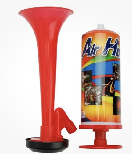 Jumbo Air Horn Pump Hand Push Loud Noise Maker - photo 5