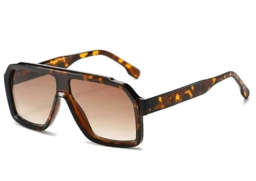 Square Pilot Sunglasses - Vintage, Unisex, Double Frame - photo 3
