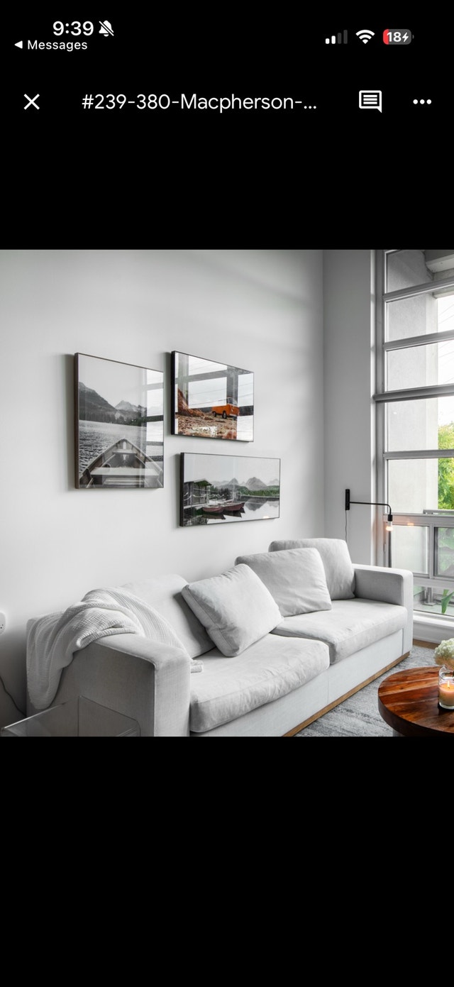 3-Piece Crystal Glass Wall Art Set (Modern Landscape) - photo 2