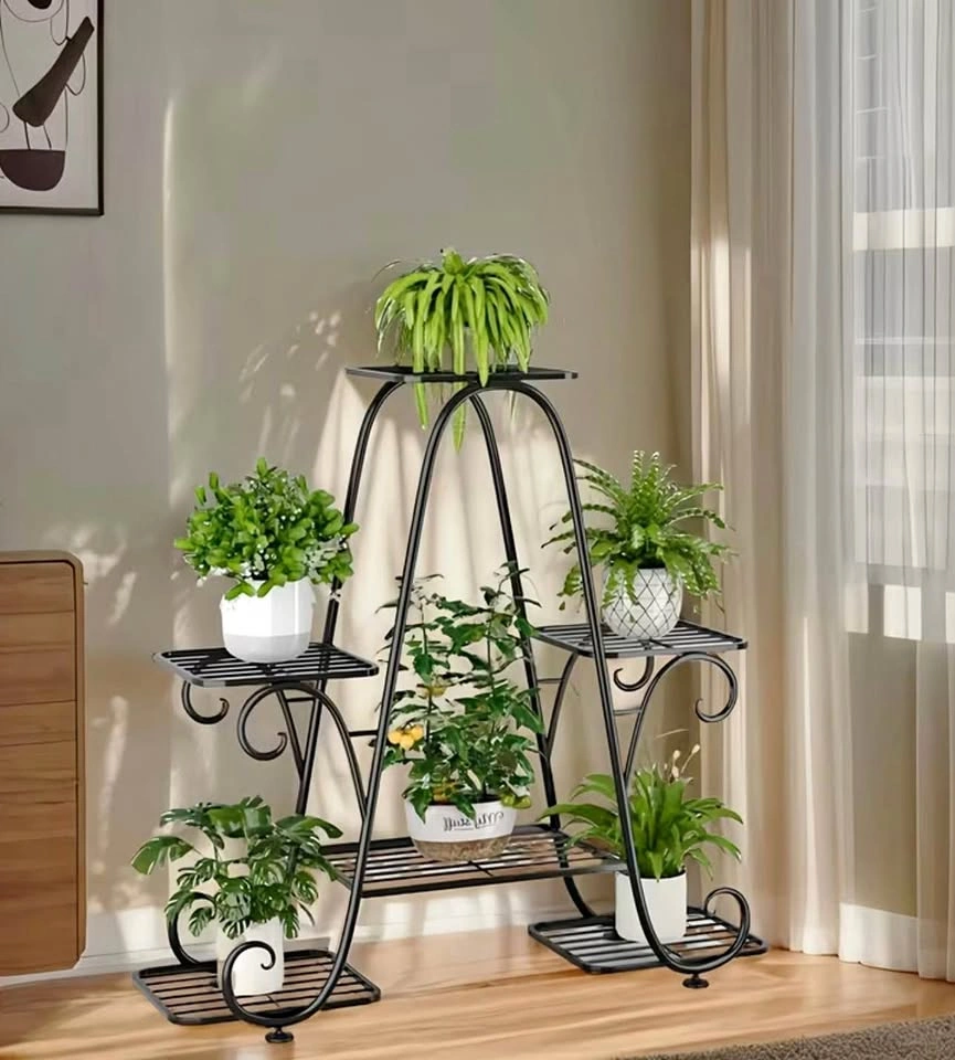 Black Metal Plant Stand