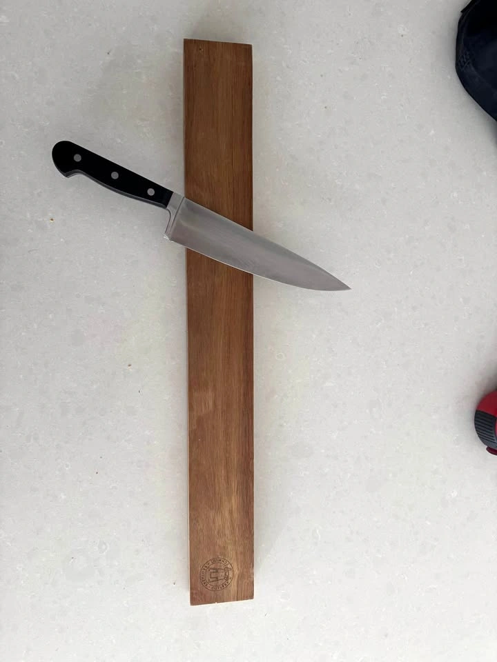 Wooden Magnetic Knife Holder / Knife Strip