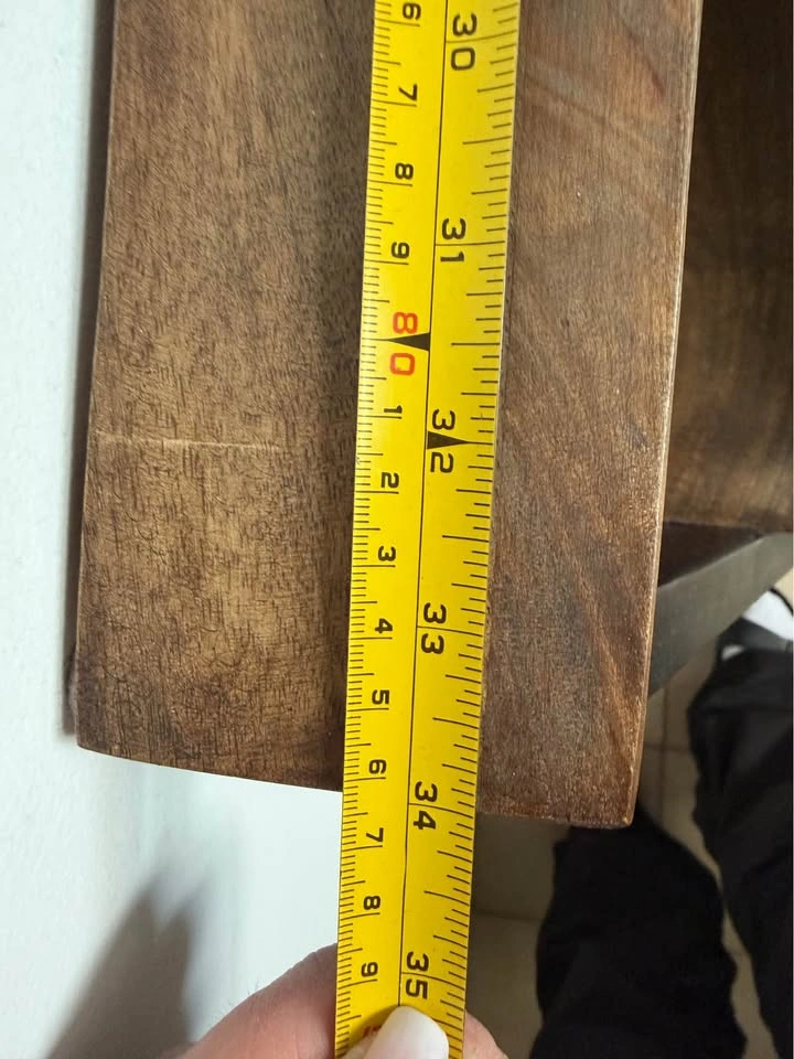 Beautiful wood top and metal frame perfect for entrance or accen - photo 4