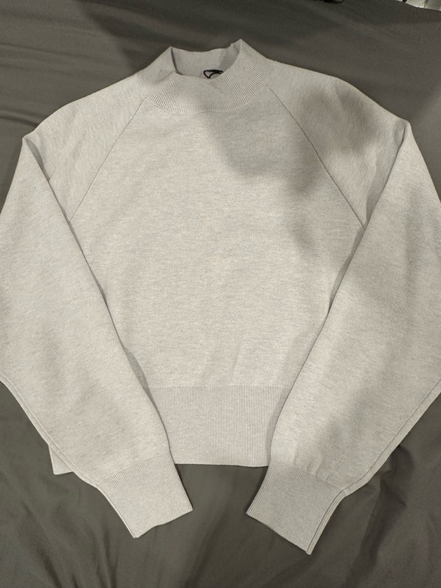 Canada Goose Grey Holton Mockneck - New