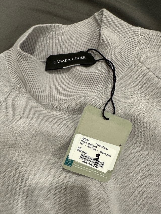 Canada Goose Grey Holton Mockneck - New - photo 3