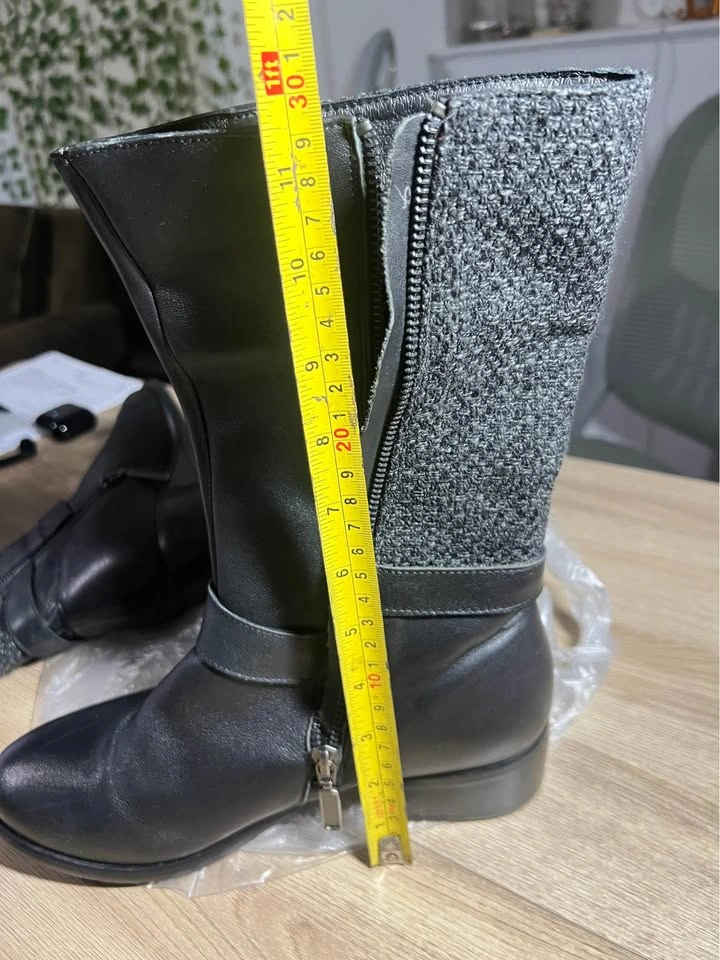 Women's Genuine Leather Boots Size 8.5 - photo 5