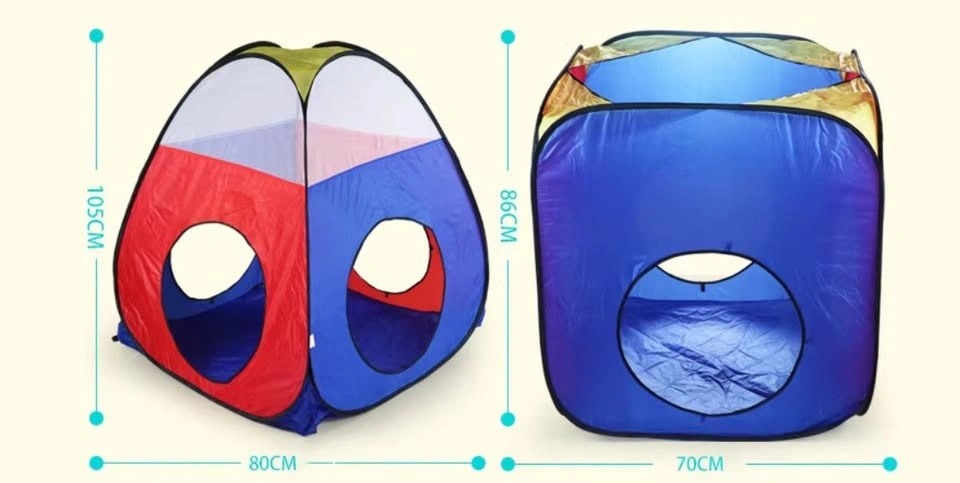 NEW 4 in 1 Pop Up Play Tent with Tunnel, Playhouse, Ball Pit - photo 3