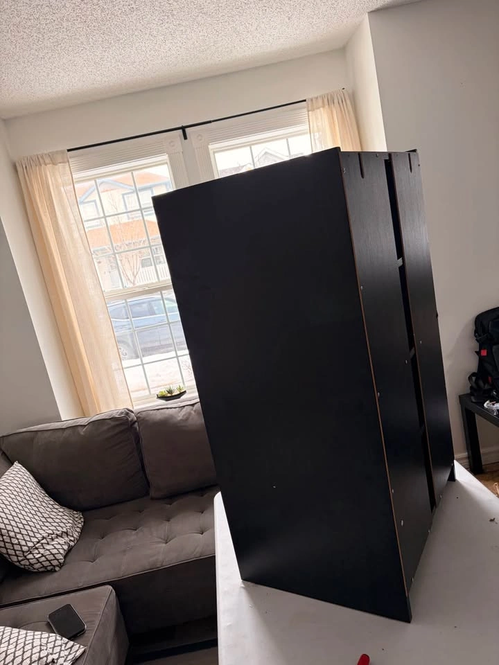 5-Tier AV Media Stand with Push to Open Glass Doors!! - photo 5