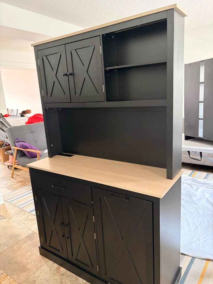69" Pantry Cabinet with Charging Station - photo 4