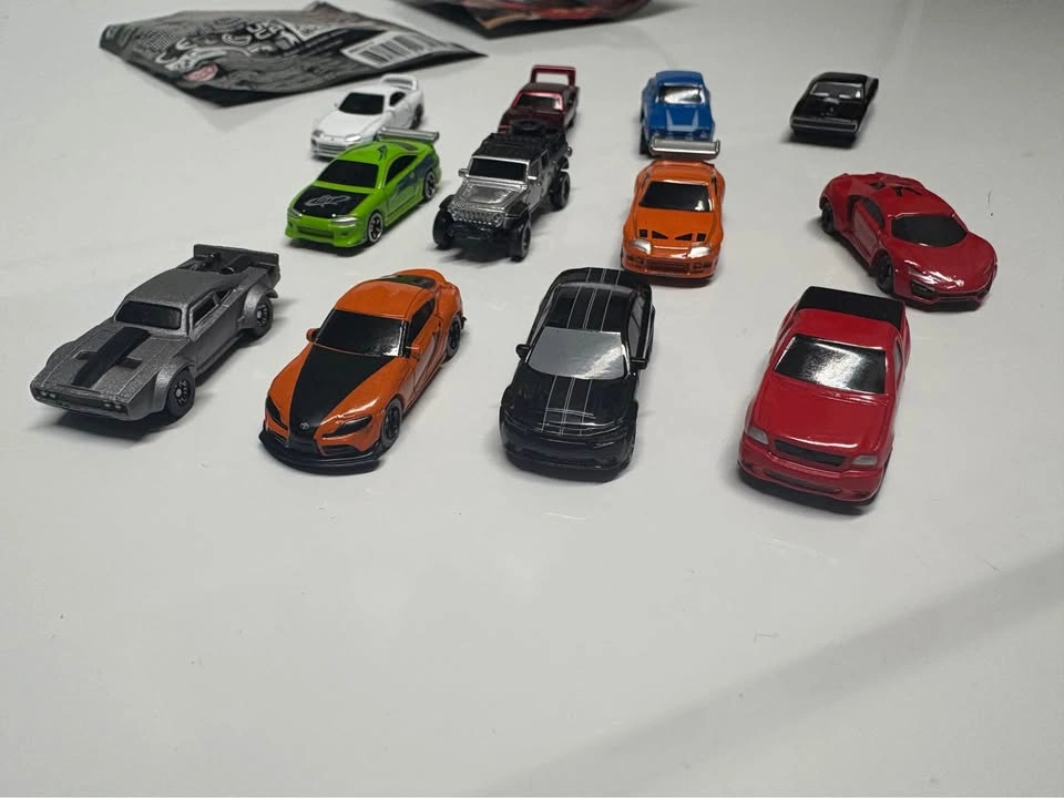 Fast & Furious Nano Cars - Jada Die-Cast (12 of 12 Set)