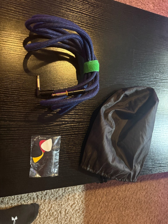 BC Rich Warlock Guitar + Accessories Bundle – Amp Cable, Stand - photo 2