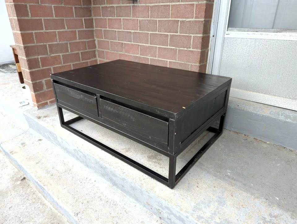 Large Coffee Table with Storage