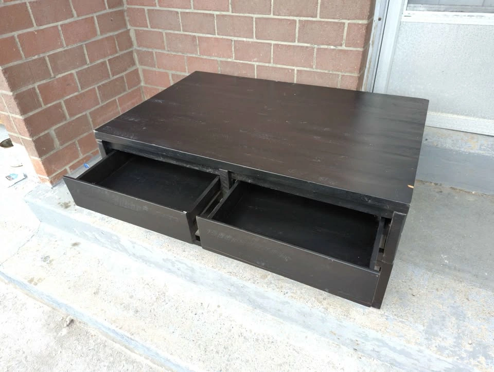 Large Coffee Table with Storage - photo 4