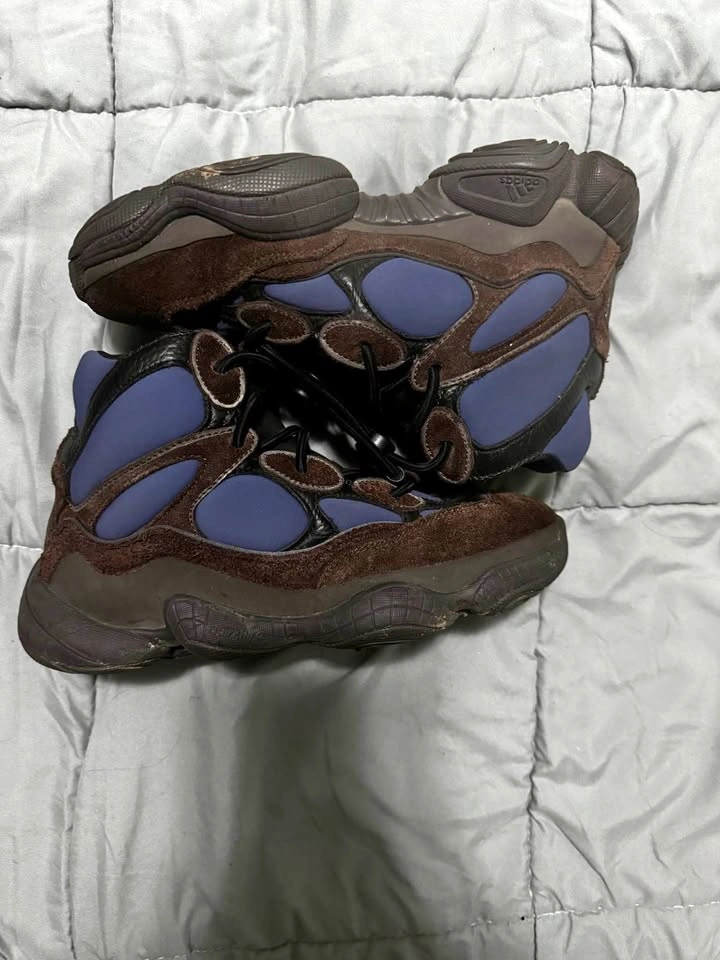 Adidas Yeezy 500 High "Tyrian" - Size 7.5M