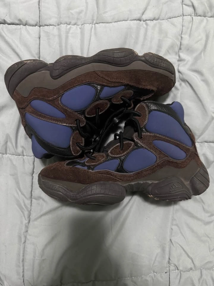 Adidas Yeezy 500 High "Tyrian" - Size 7.5M - photo 2
