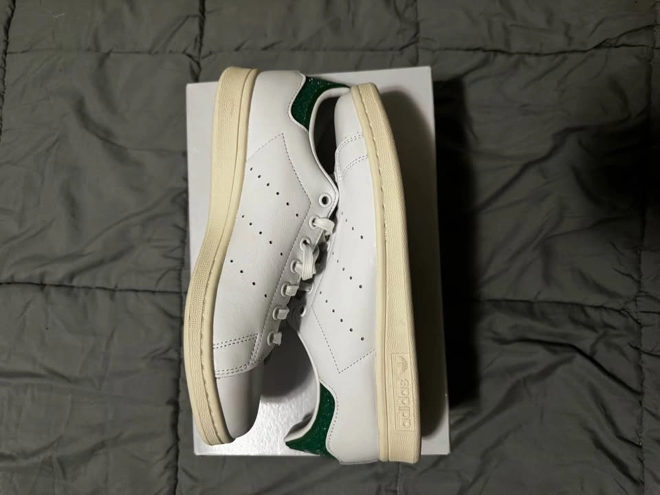 adidas Stan Smith Swarovski White Green - photo 2