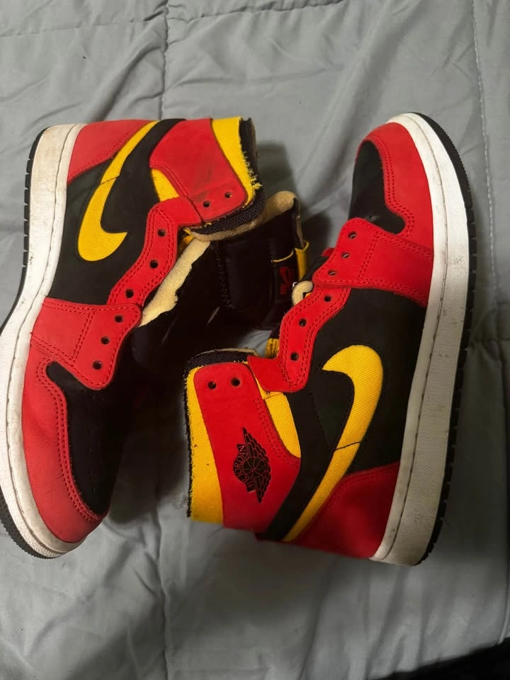Air Jordan 1 High Zoom Air CMFT 'Chile Red' Size 7.5 - photo 2