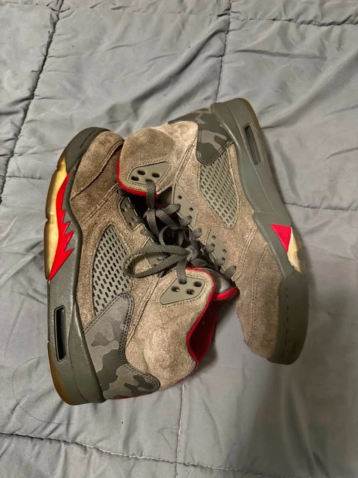 Jordan 5 P51 Camo size 8.5