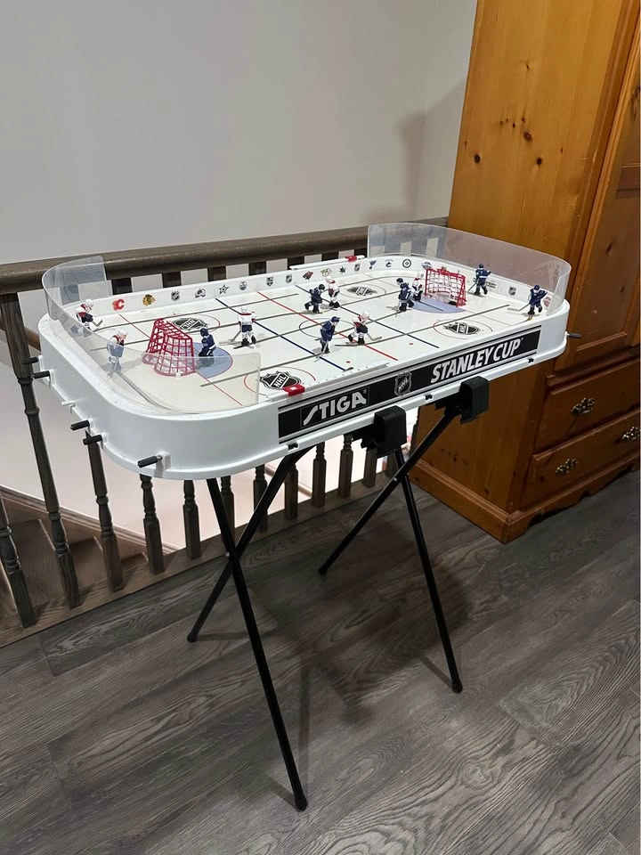 STIGA Rod Hockey Table with Stand - Stanley Cup Edition