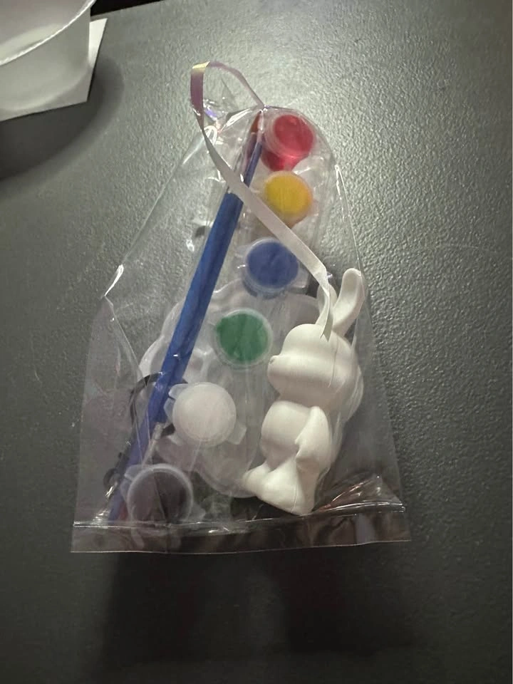 EASTER BUNNY Paint Kit - Rabbit figure painting with Pallet and - photo 2