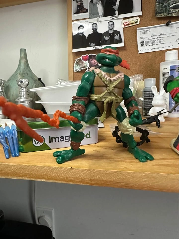 Four Vintage Ninja Turtles Figures - TMNT - 1990-2006 - photo 2