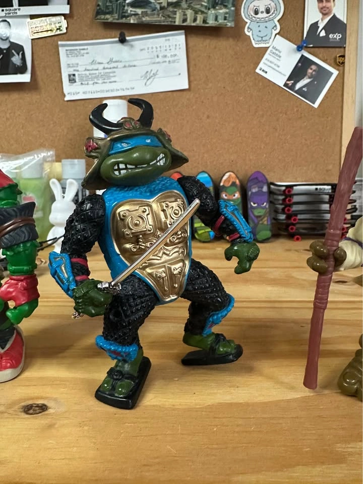 Four Vintage Ninja Turtles Figures - TMNT - 1990-2006 - photo 4