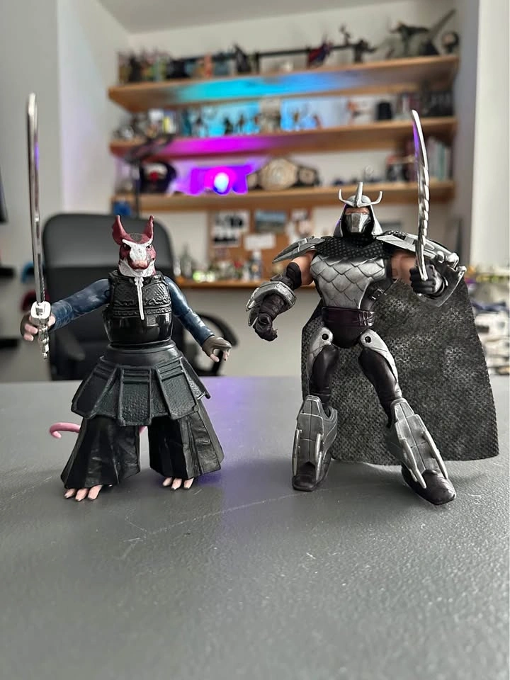 Shredder and Master Splinter - Custom TMNT Figures