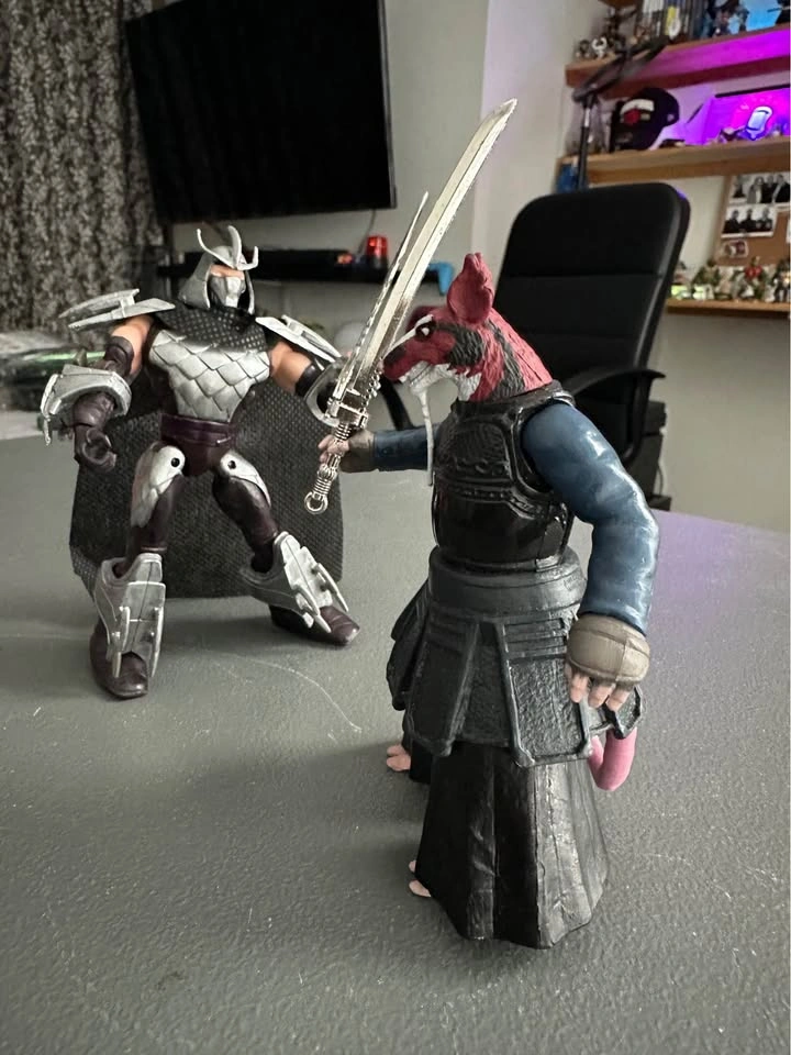Shredder and Master Splinter - Custom TMNT Figures - photo 3