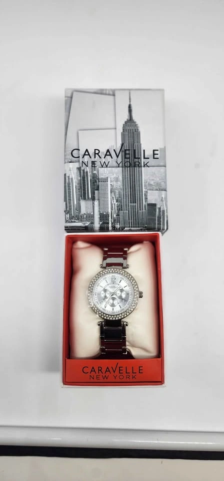 Caravelle New York Watch Silver Tone women's - photo 3