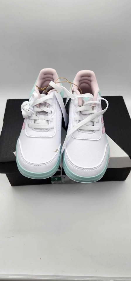 Adidas Tensaur Sport 2.0 K Kids Sneakers US 2 White Pink Mint - photo 2