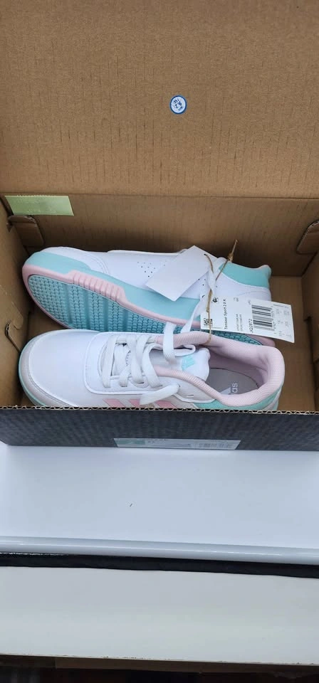 Adidas Tensaur Sport 2.0 K Kids Sneakers US 2 White Pink Mint - photo 3