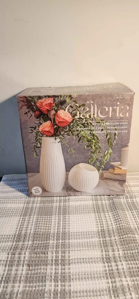 New Galleria Over and Back Porcelain Vases Set 2 - photo 2