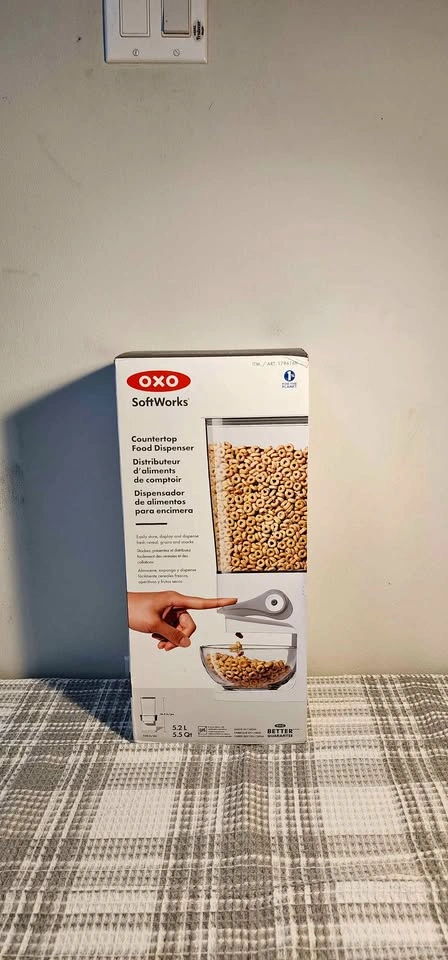 OXO SoftWorks Countertop Food Dispenser New in Box 5.5Qt