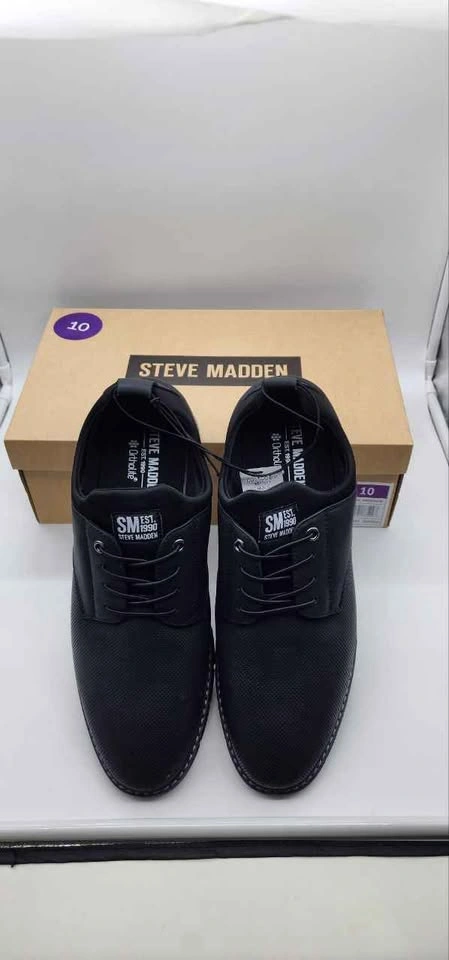 Steve Madden Men's Black Shoes Size 10 New - photo 2
