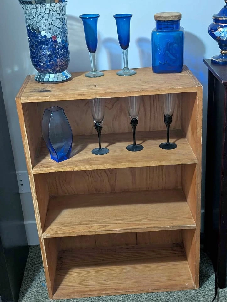Two bookshelves