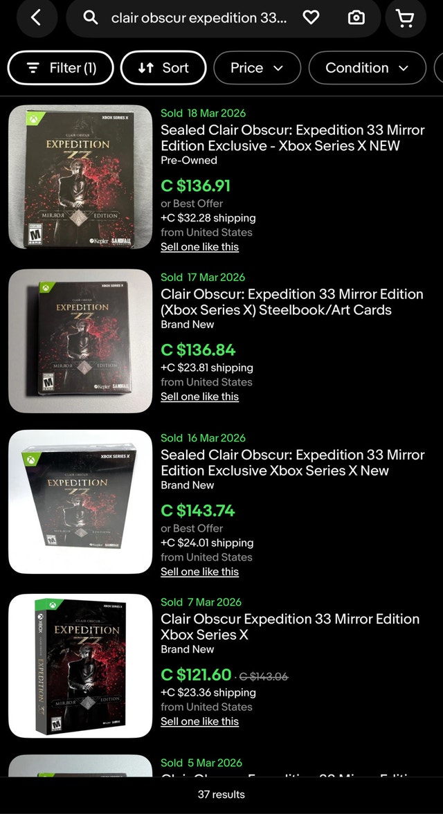 Expedition 33 Mirror Edition - Xbox Series X - New/Sealed - photo 4