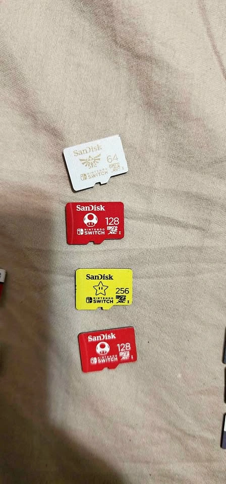 SanDisk Nintendo Switch Micro SD Cards