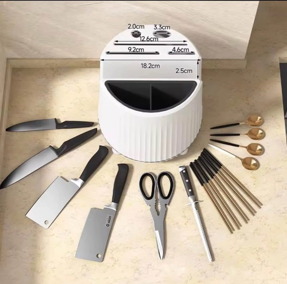 Rotating Kitchen Utensil Holder (Utensils Not Included) - photo 2