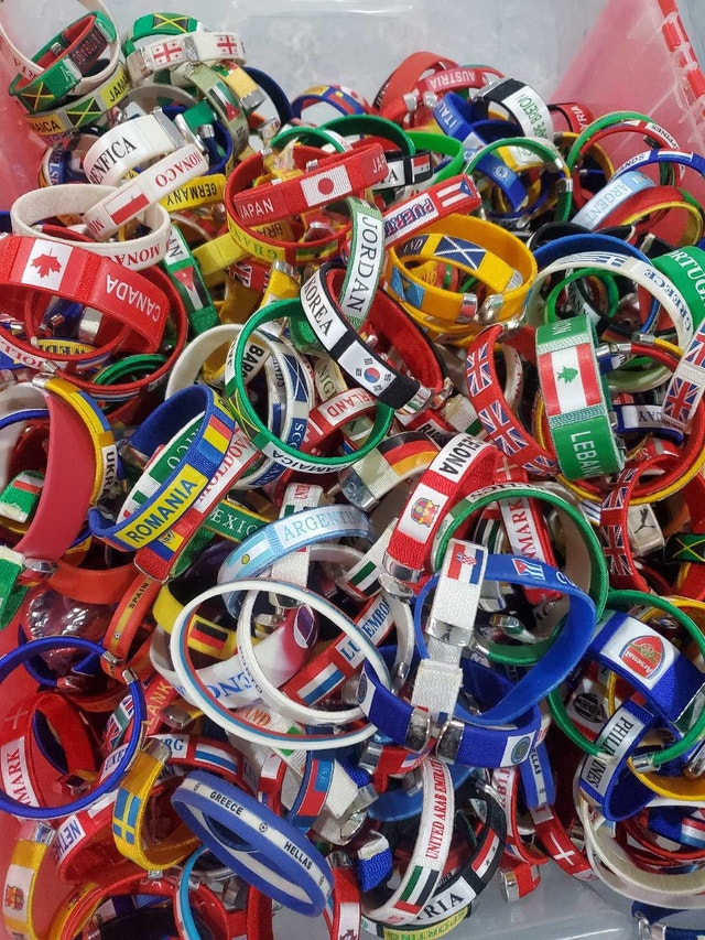 Flag Bracelets