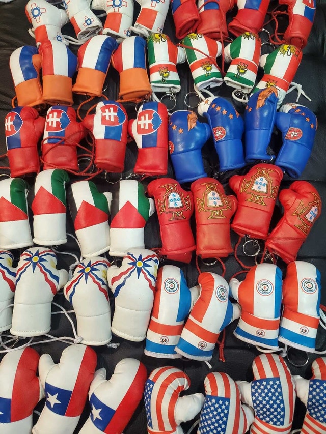 Country Flag Boxing Gloves