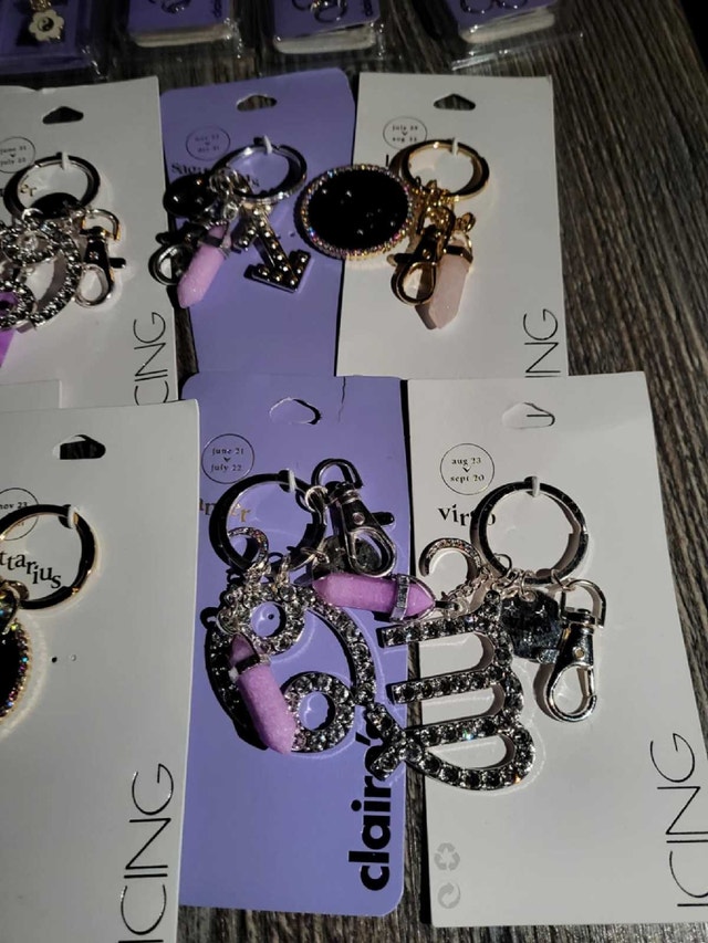 Claire's Zodiac Keychain - photo 2